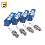 شمع موتور خودرو بوش پایه کوتاه BOSCH مدل FR7DC مناسب وانت آریسان